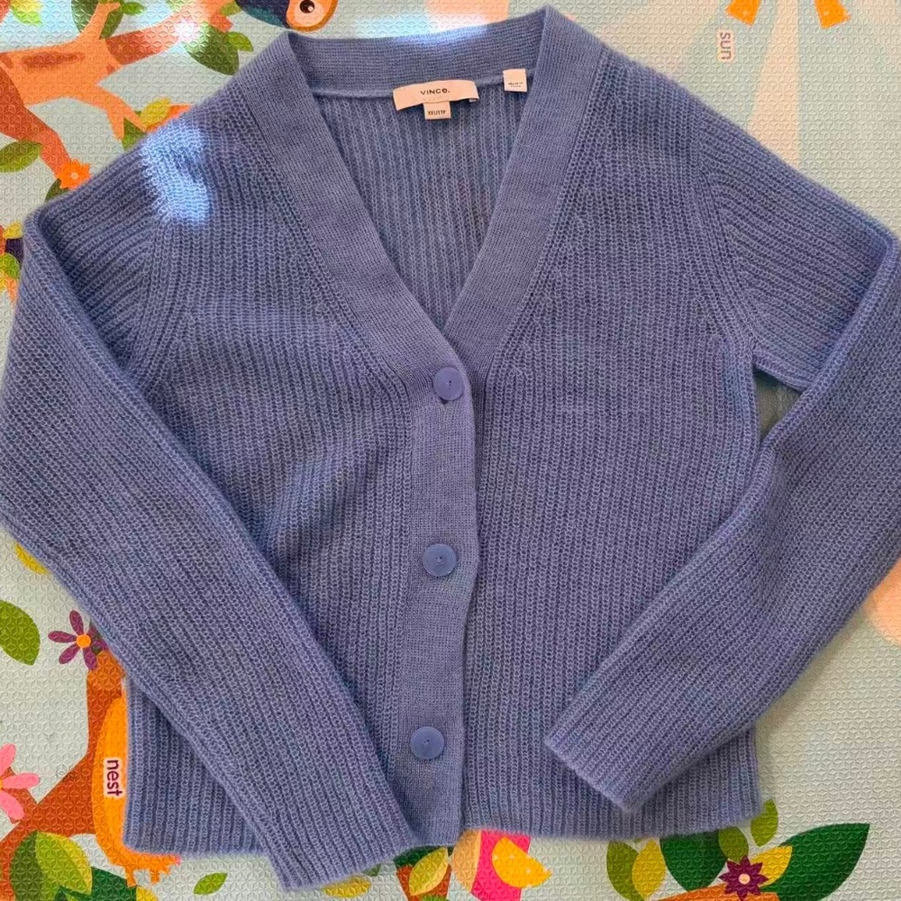 Vince Mohair Blue Sweater XXS